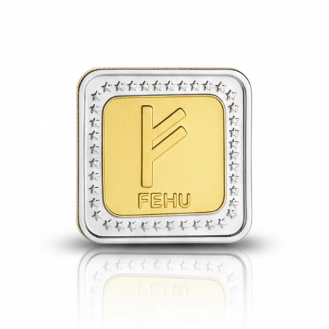 Abundance and Growth Fehu Silver Coin (10 Grams) - Image 7