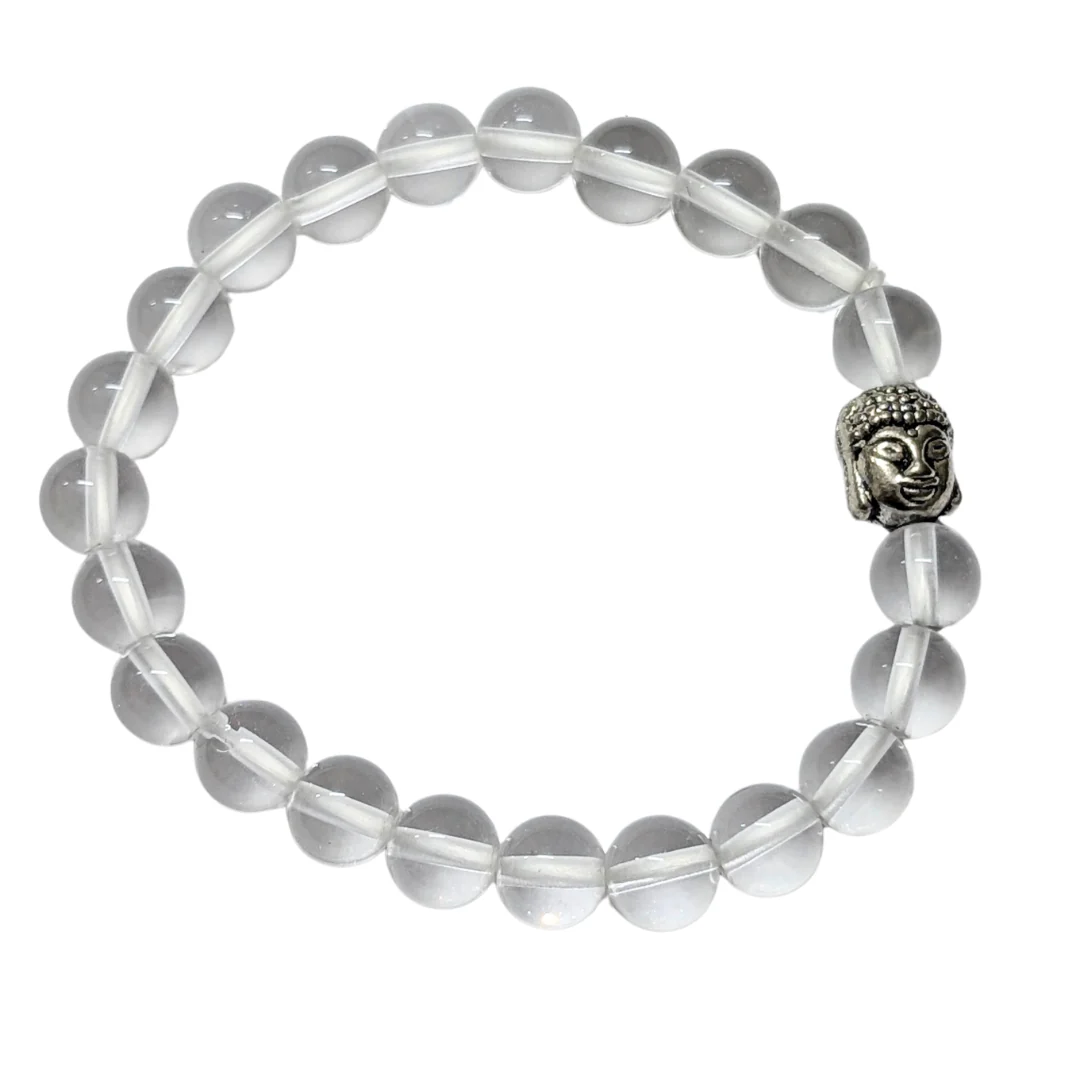 Clear Quartz Bracelet  as Master Healer (8mm) - Image 4