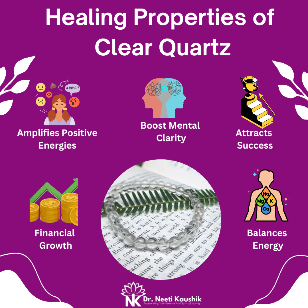 Clear quartz bracelet For Harmony (6mm) - Image 4