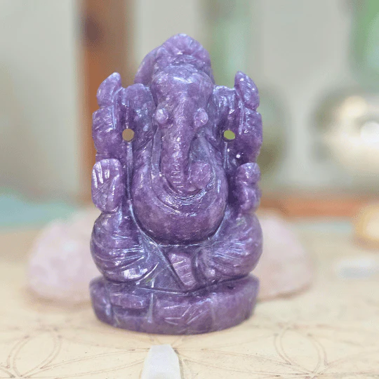 Lord Ganesha in Amethyst – For Wisdom, Success & Spiritual Protection - Image 3